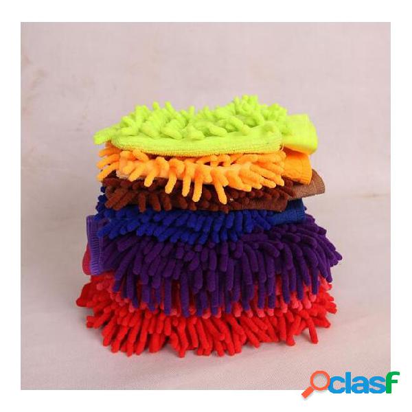 Single side soft cleaning towel high density coral washing