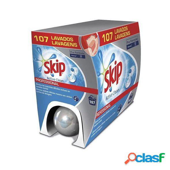 Skip detergente active clean formato dispensador 107 lavados