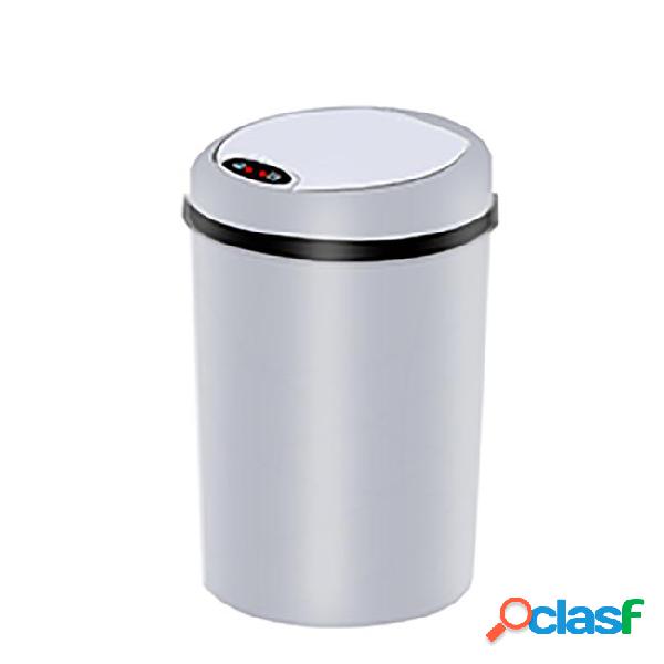 Small automatic trash can touchless intelligent induction