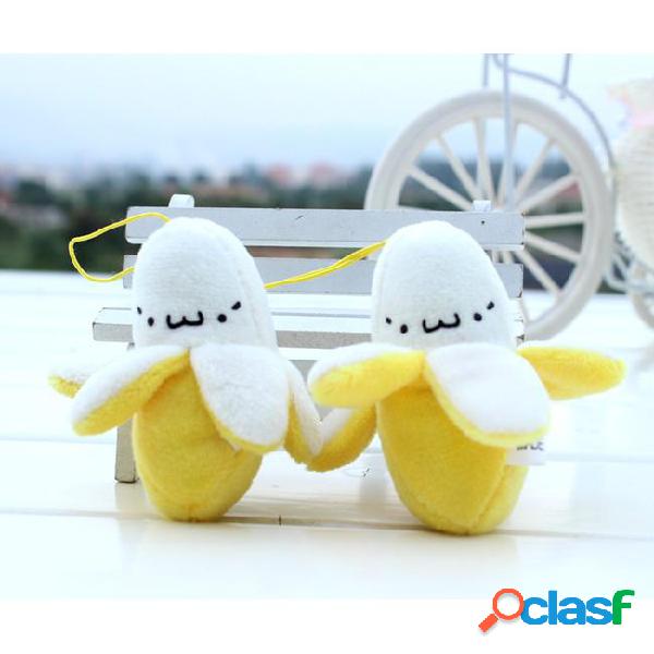 Small banana mobile phone backpack ornaments fried chicken