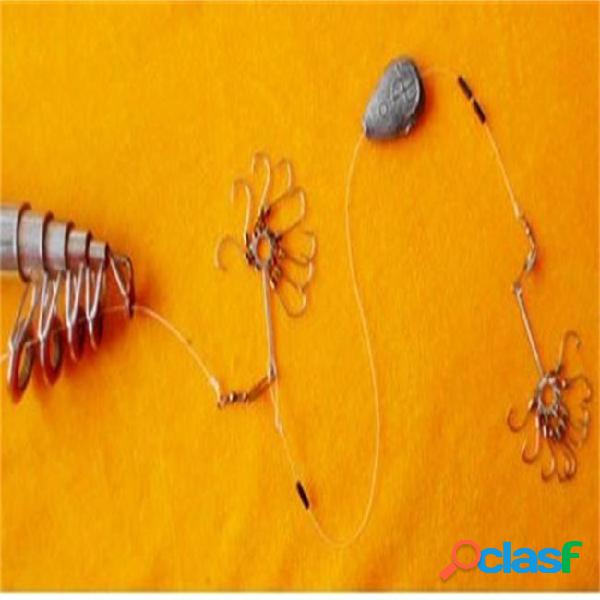 Small disc hooks men women fishing supplies easy hook fish