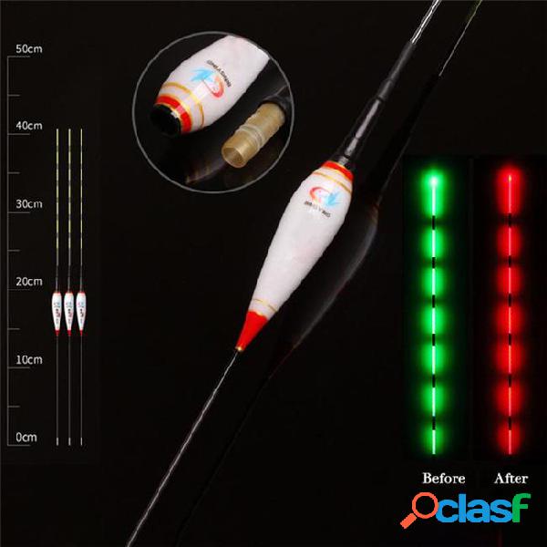 Smart fishing float night luminous float with button battery