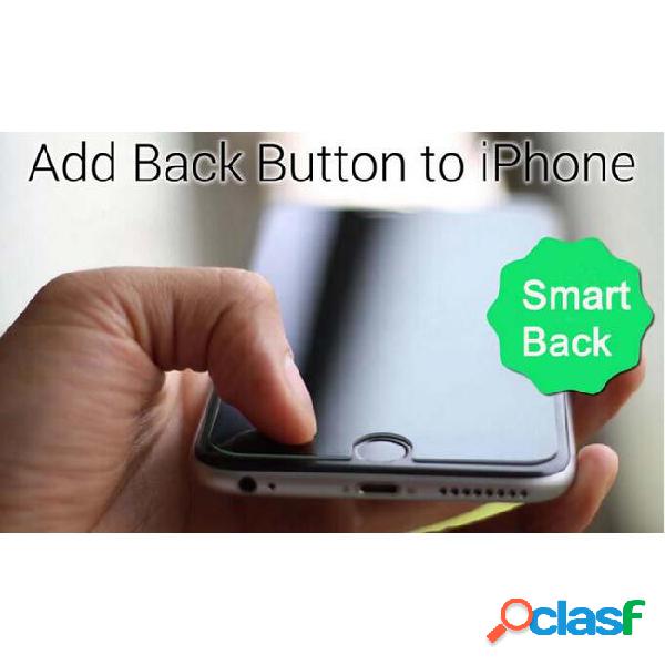 Smart magic back touch key tempered glass screen protector