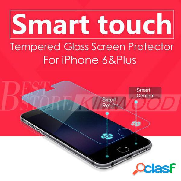 Smart touch tempered glass screen protector for iphone 6 4.7
