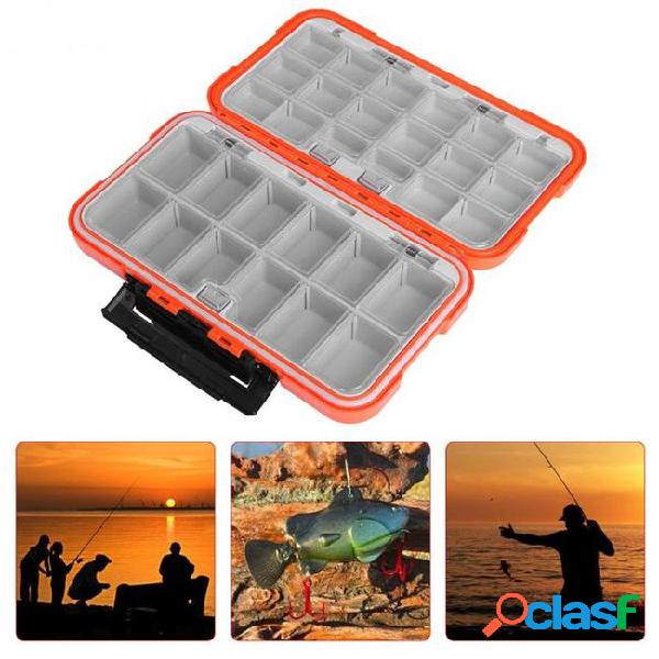 S/m/l compartments waterproof fishing box storage case