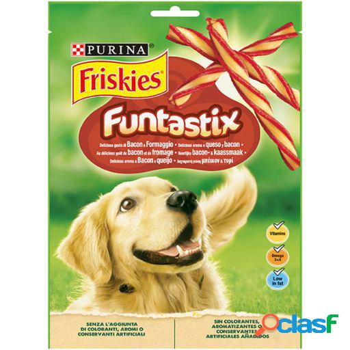 Snacks Funtastix Golosina Queso y Bacon 175 GR Friskies