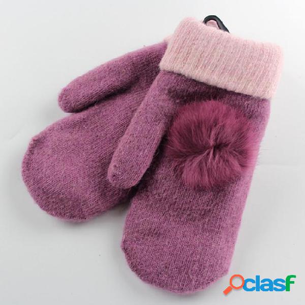 Soft thick gloves mittens products creative high quality