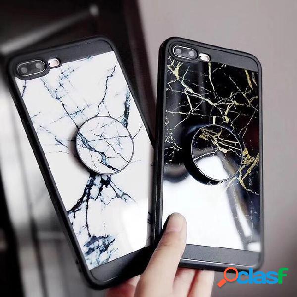 Soft tpu acrylic mirror style phone case cover with the same