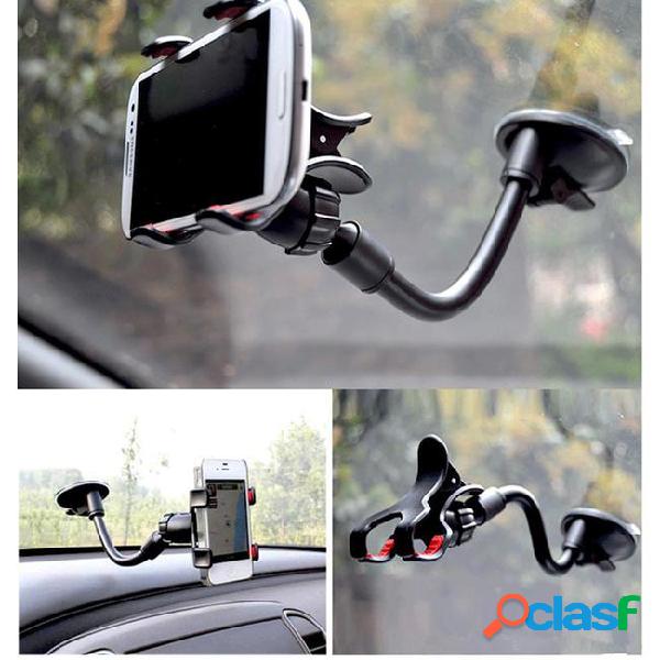 Soft tube car mount universal windshield dashboard mobile