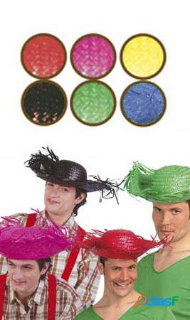Sombrero Paja Colores