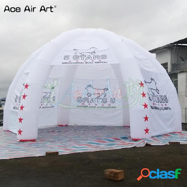 Special design removable wall with zipper inflatable