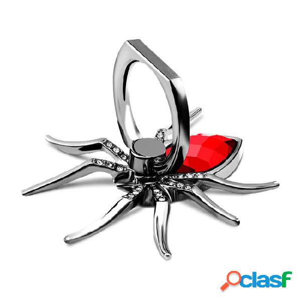 Spider metal finger ring mobile phone stand holder bracket