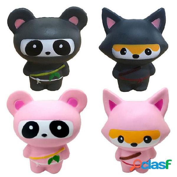 Squishy ninjia fox squeeze 13cm jumbo squishy panda slow