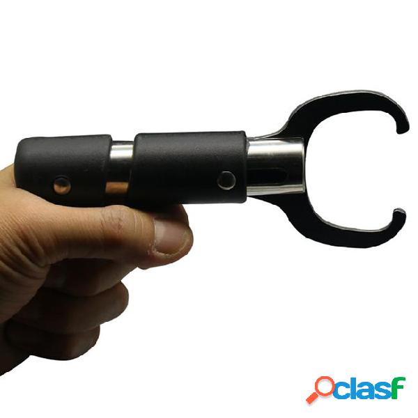 Stainless steel fishing lip grip fishing gripper portable