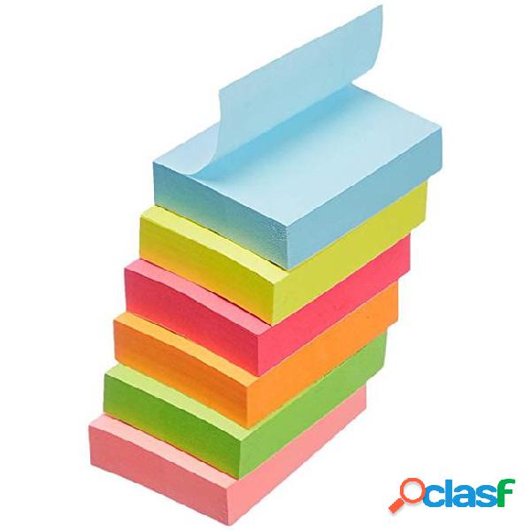 Sticky notes, assorted colors, 18-pack