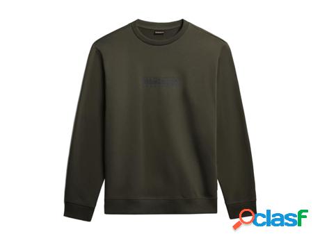 Sudadera NAPAPIJRI Hombre (L - Verde)