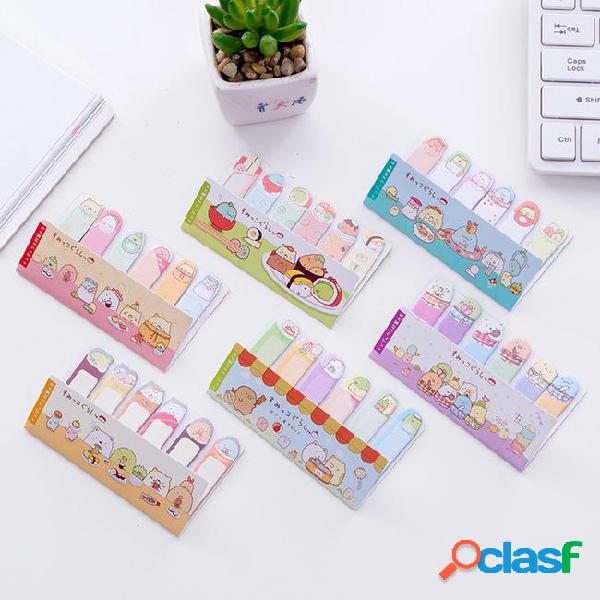 Sumikko gurashi finger memo pad sticky notes shopping