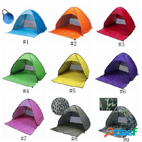 Summer tents outdoor camping shelters for 2-3 people uv