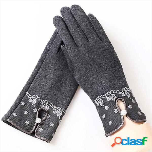 Superb&g 2018 fashion touch screen gloves warm winter women