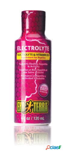 Suplemento Electrolyte-Vitamina D3 para Reptiles 120 ml Exo
