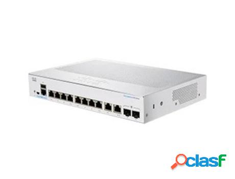 Switch CISCO Cbs350-8T-E-2G-Eu (Blanco)