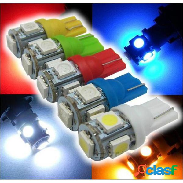 T10 5smd 5050 194 168 2450 2921 wedge car bulbs for side