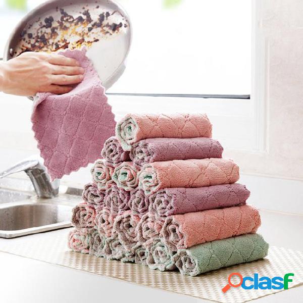 T2061 kitchen rag absorbent lint thickening housework