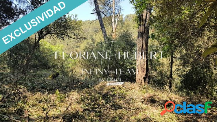 TERRENO 405M2 EN COLLSEROLA, A 2KM DE LA ESTACION DE LA