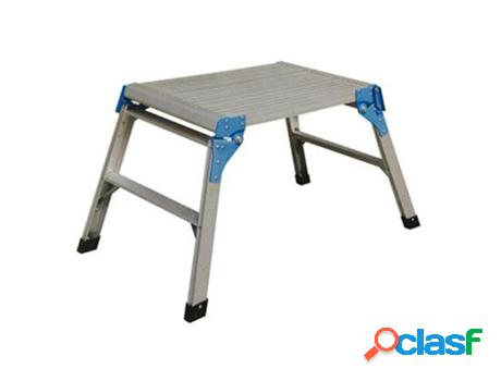 Taburete plataforma 60x45 cm aluminio
