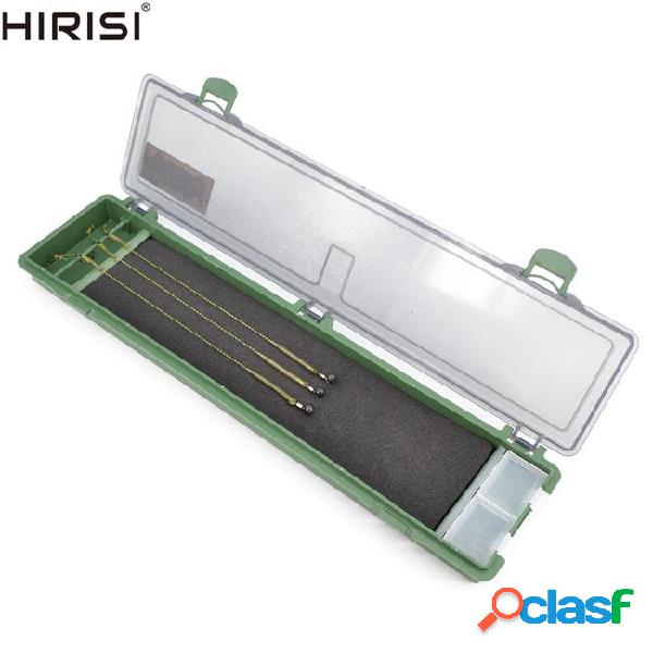 Tackle hirisi carp fishing tackle stiff hair board with pins