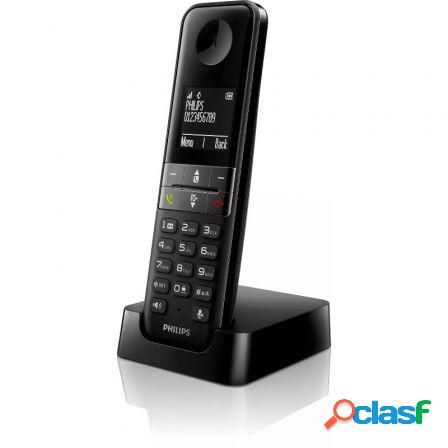 Telefono inalambrico philips d4701b/34/ negro