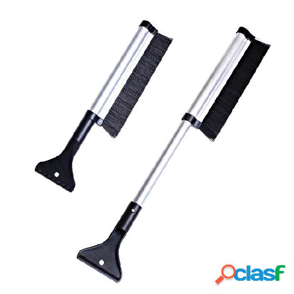 Telescopic snow brush ice shovel car snow removal decoction