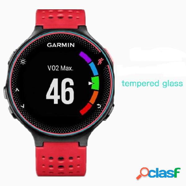 Tempered glass 9h 2.5d for garmin forerunner 35 220 225 230