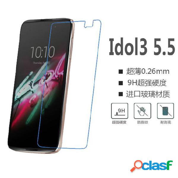 Tempered glass film screen protector for alcatel one touch