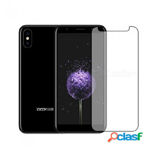 Tempered glass for doogee x55 9h 2.5d bubble free screen