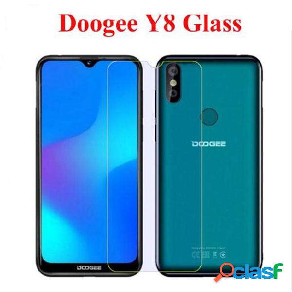 Tempered glass for doogee y8 case screen protector