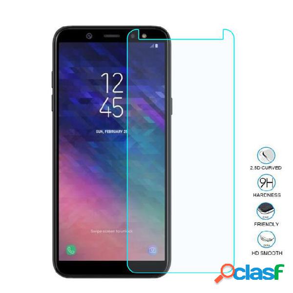 Tempered glass for galaxy a6 a8 plus 2018 screen protector