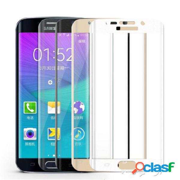 Tempered glass for galaxy s7 edge 0.2mm 9h s6 edge 3d curve