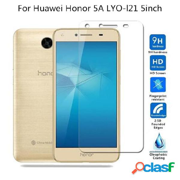 Tempered glass for huawei honor 5a lyo-l21 lyo l21 front