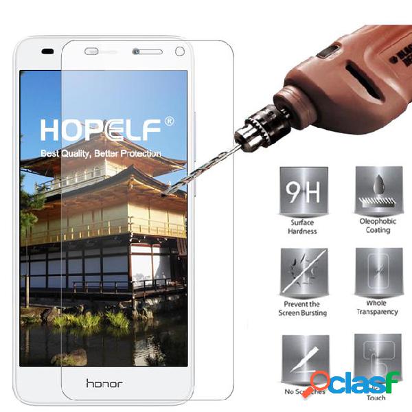 Tempered glass for huawei honor 7 lite screen protector 9h