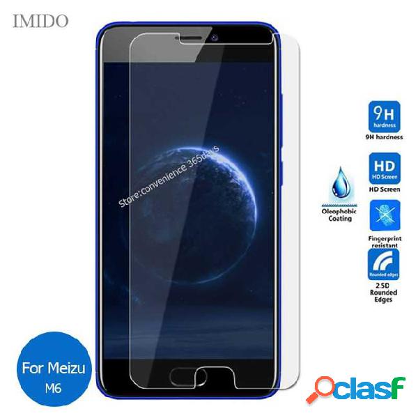 Tempered glass for meizu m6 screen protector 2.5 safety