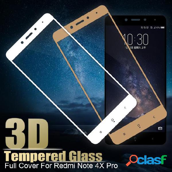 Tempered glass for redmi note 4x pro full cover screen