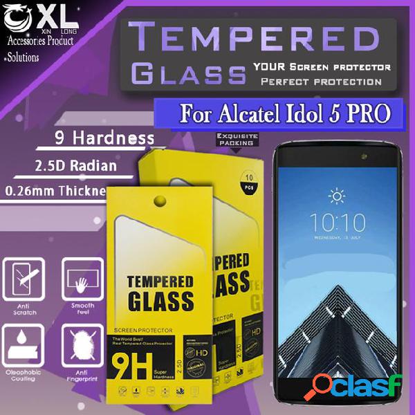 Tempered glass screen protector for alcatel idol 5 pro