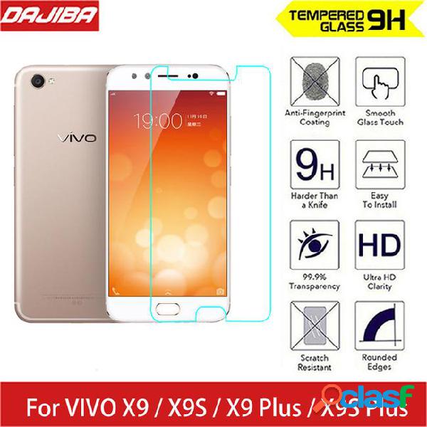 Tempered screen scratch proof glass for vivo x9 x9s plus 9h