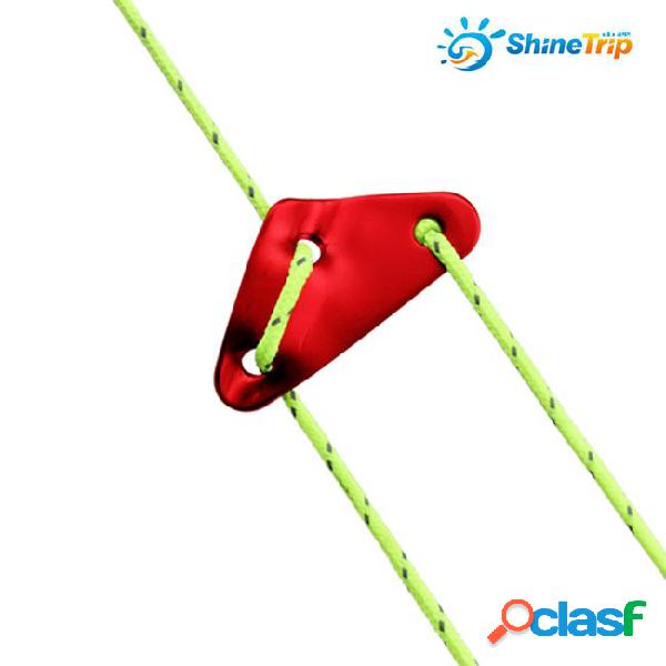 Tent wind rope buckle 3 hole antislip camping hiking