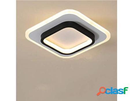 Teto Led Teto Quadrado Lámparas de Teto de 22W de 3500K