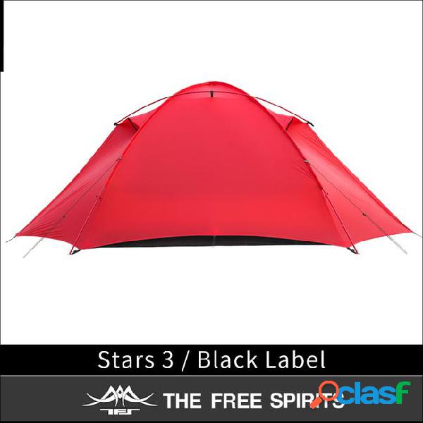 The free spirits stars 3 tent 20d nylon silicon coating