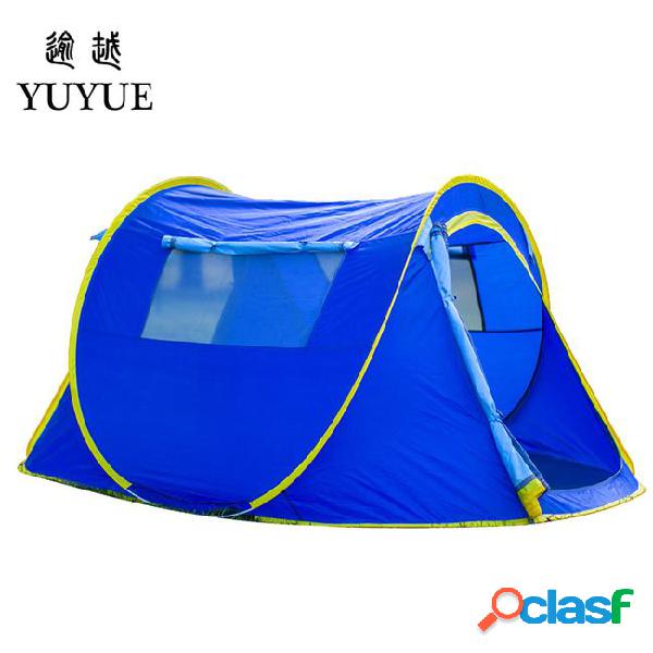 Three season tourist pop up tent big space waterproof