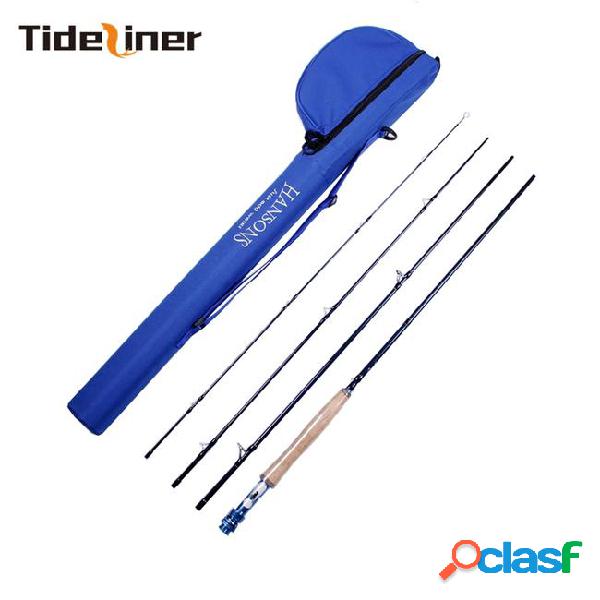 Tideliner top quality fly fishing rod with bag 30t 2.74m 5#