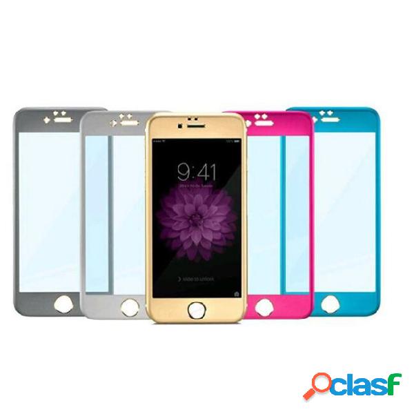 Titanium alloy tempered glass screen protector protective